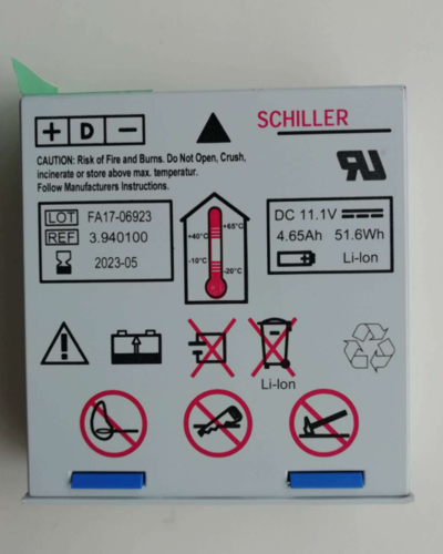 SCHILLER席勒 原装 除颤电池