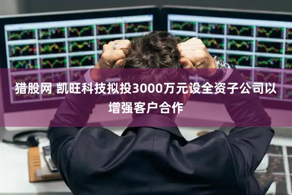猎股网 凯旺科技拟投3000万元设全资子公司以增强客户合作